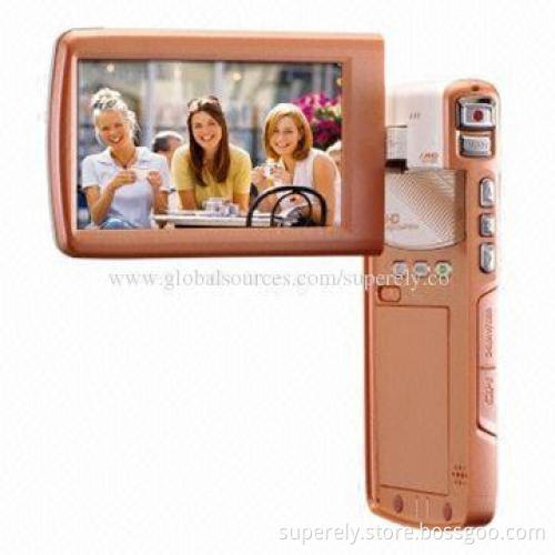 Digital Video Cameras with 16MP, 4x Digital Zoom, 3.0-inch LCD Screen and Super Slim Size